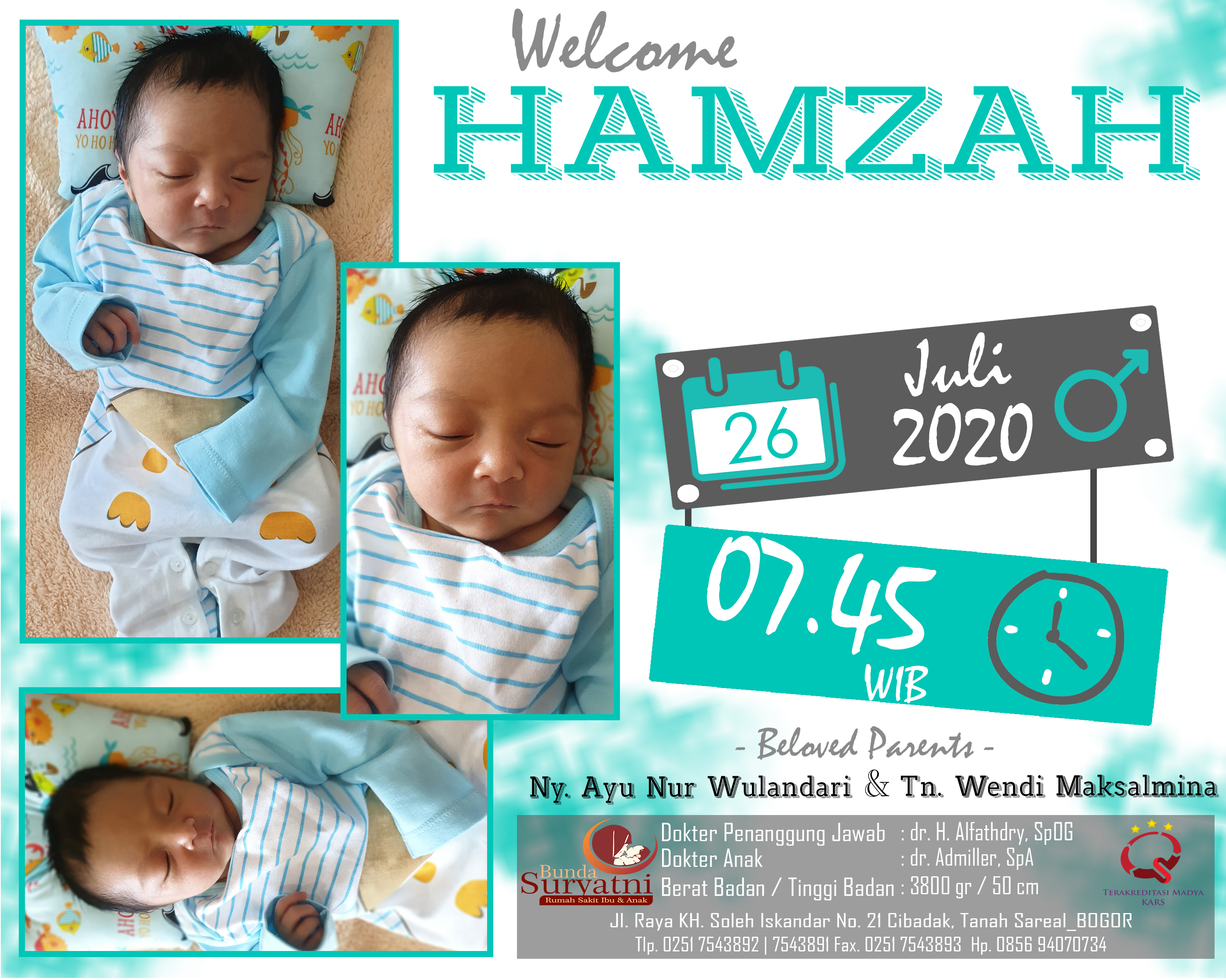 Baby : Hamzah