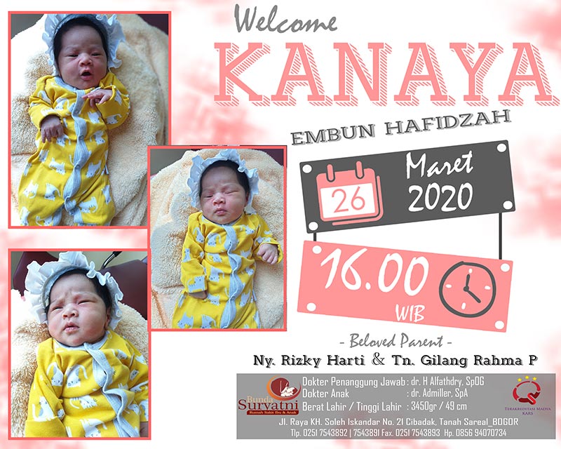 Baby : Kanaya Embun Hafidzah